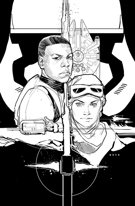 STAR WARS- EPISODE VII: The Force Awakens I got so excited after watching the trailer, I had to do some art. Felt like 6 y.o. me drawing Luke Skywalker after seeing Ep. 4.