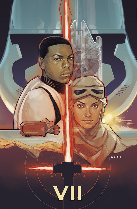 STAR WARS- EPISODE VII- Now in color! I wanted to do a quick color pass before I get back to work on Black Widow and my various other projects. I think I&#8217;ve gotten it out of my system &#8230;for now :)