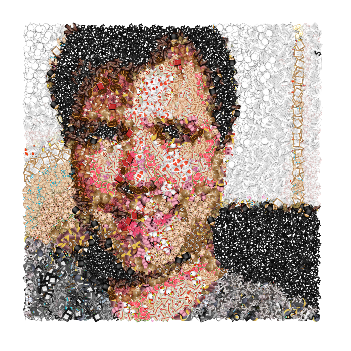 emoji mosaic