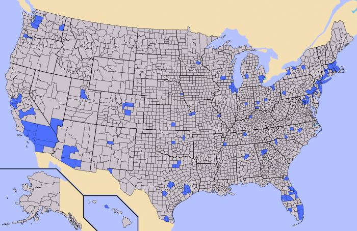Half Of The United States Lives In These Counties - Business Insider